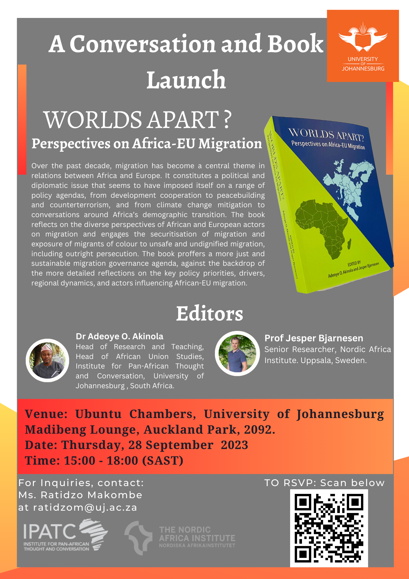 Editor: Professor Siphamandla
                                            Zondi
                                            Publisher: Springer International
                                            Publishing