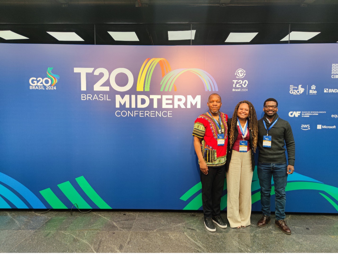 The Institute for Global African Affairs (IGAA)/Institute for Pan African Thought and Conversation (IPATC) attendance at the T20 Brazil Midterm Conference
