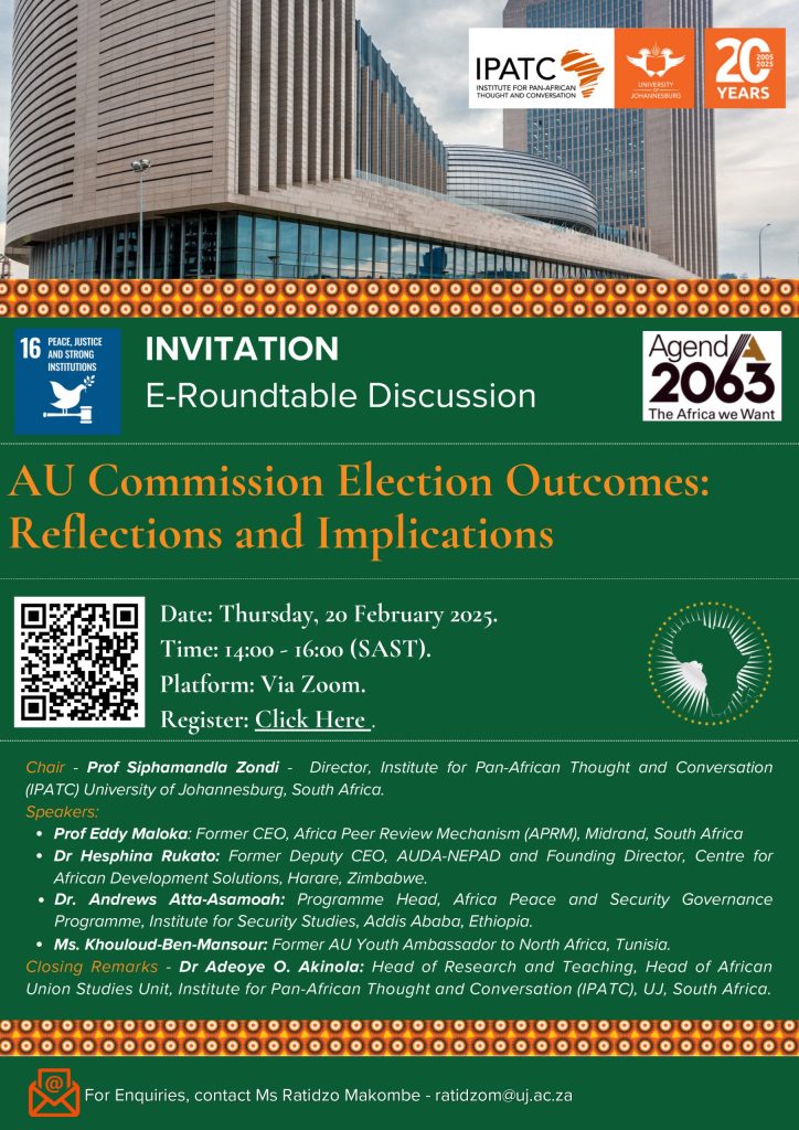 AU Commission Election Outcomes: Reflections and Implications