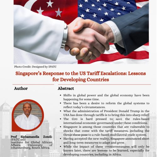 Singapore’s Response to the US Tariff Escalations: Lessons for Developing Countries
