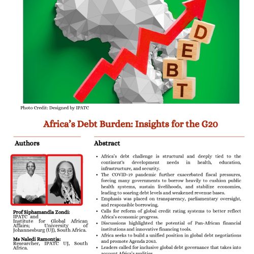 Africa’s Debt Burden: Insights for the G20