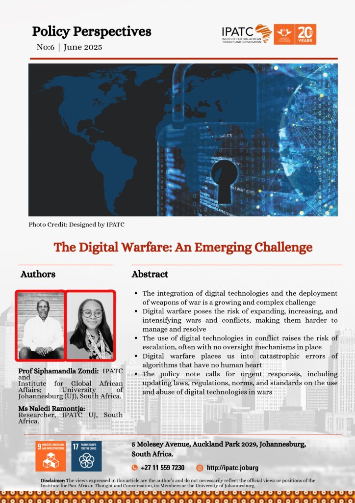 The Digital Warfare: An Emerging Challenge