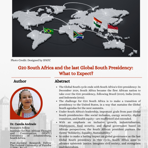 G20 South Africa and the last Global South Presidency: What to Expect?