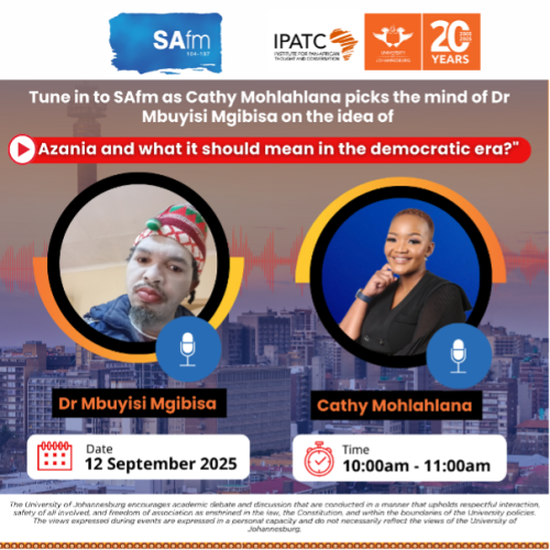 Azania and what it should mean in the Democratic era?