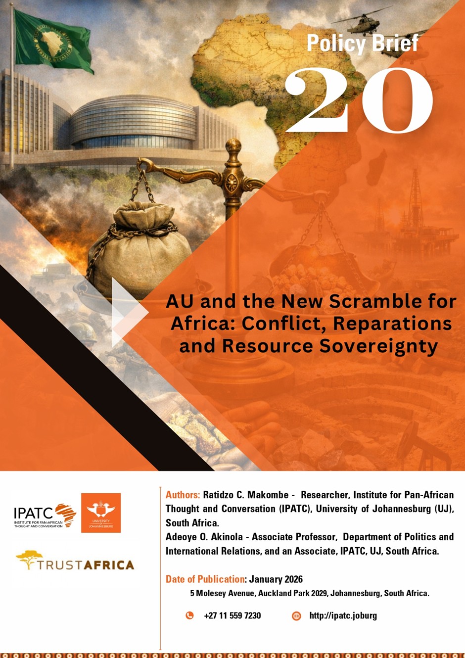 AU and the New Scramble for Africa: Conflict, Reparations and Resource Sovereignty
