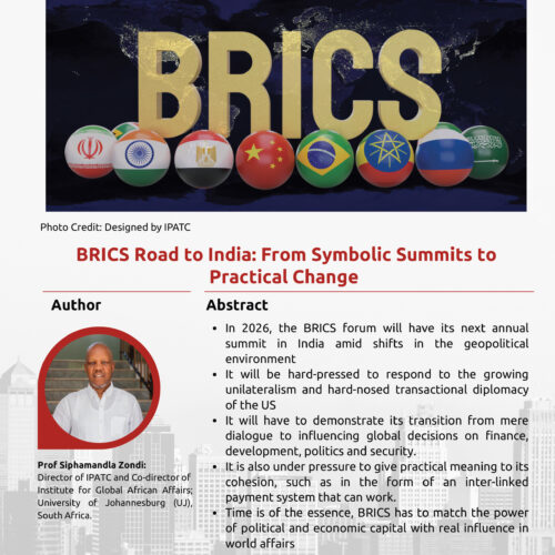 BRICS Road to India: From Symbolic Summits to Practical Change